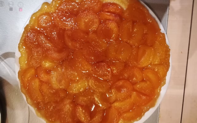 Tarte tatin aux abricots classique