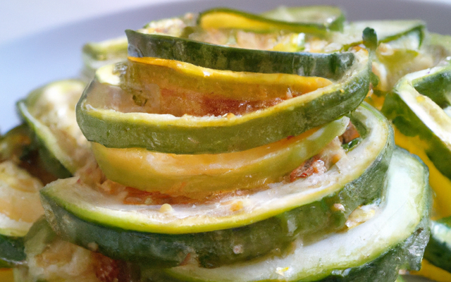 Un plaisir de courgette