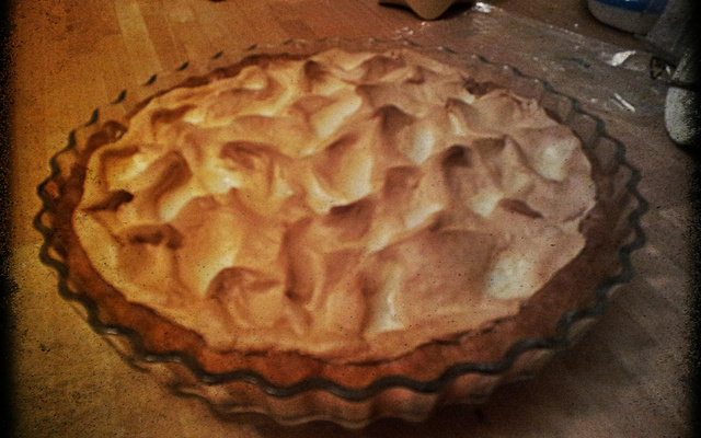 Tarte au citron et sa meringue