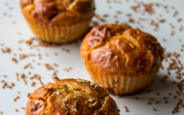 Muffins au chorizo maison