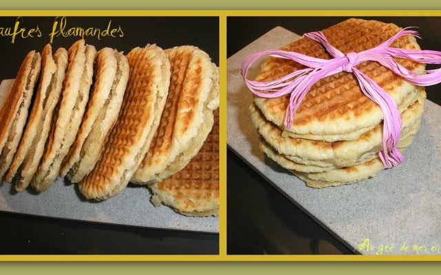 Gaufres flamandes fourrées