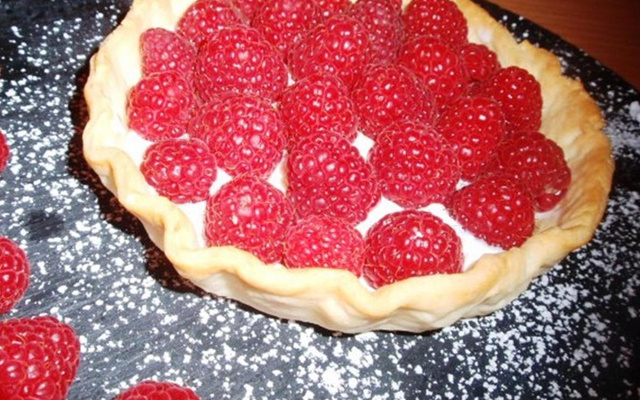 Tartelettes fraîcheur aux framboises