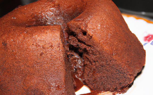 Gâteau moelleux au chocolat aux notes de vanille