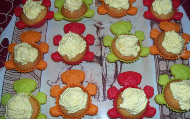 Cupcake au lemon curd