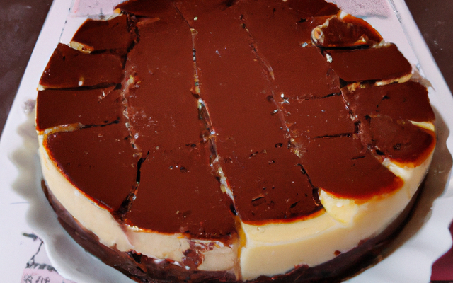 Cheesecake au chocolat économique