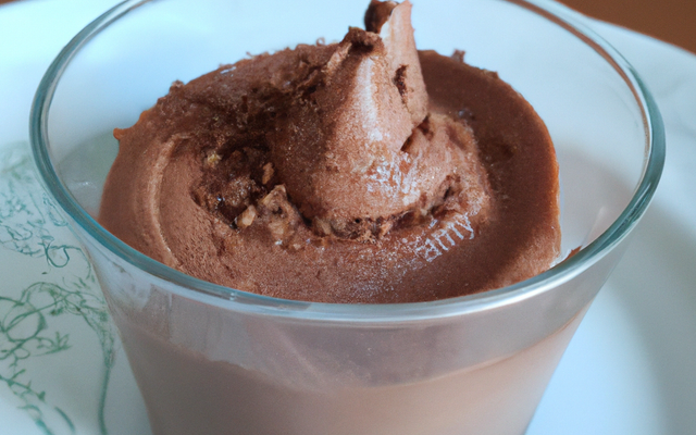 Mousse au chocolat légère maison