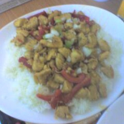 Poulet au piment et miel