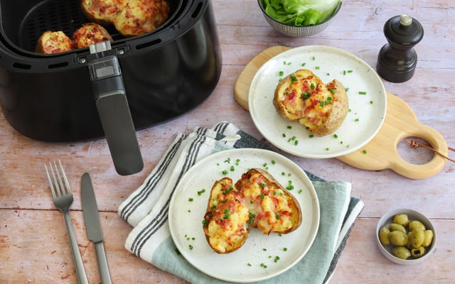 Pommes de terre farcies au Air Fryer