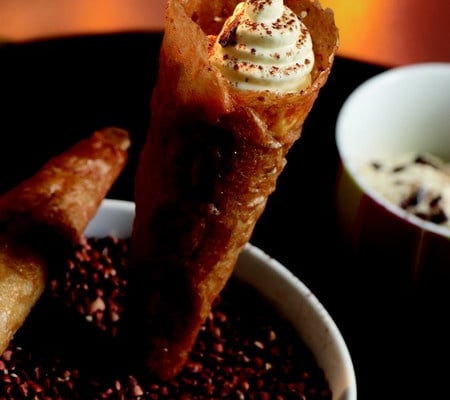 Cône de Princesse Amandine au chocolat