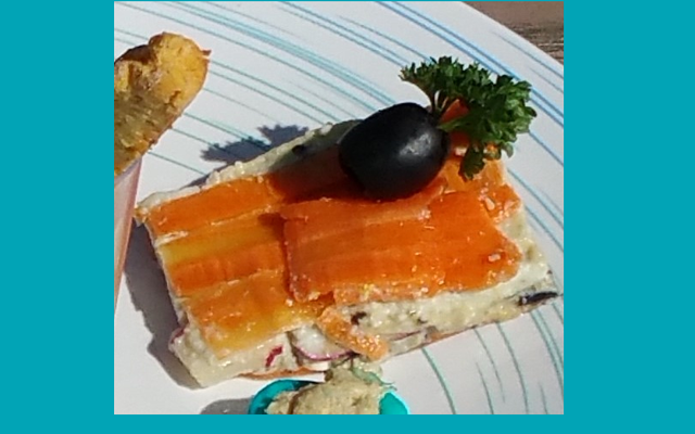 Mille feuilles au roquefort