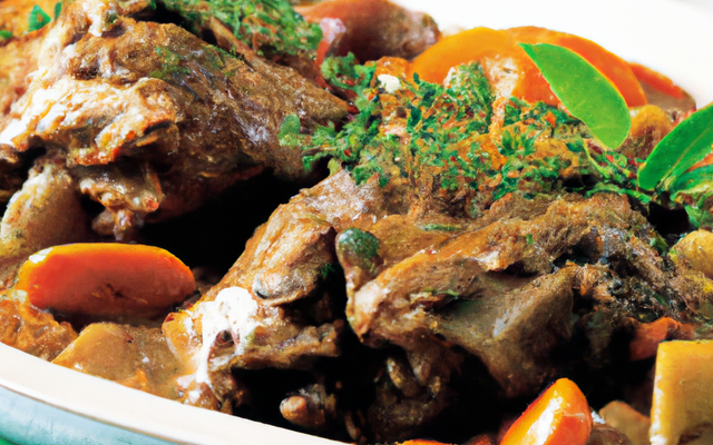 Ris de veau braisés au four