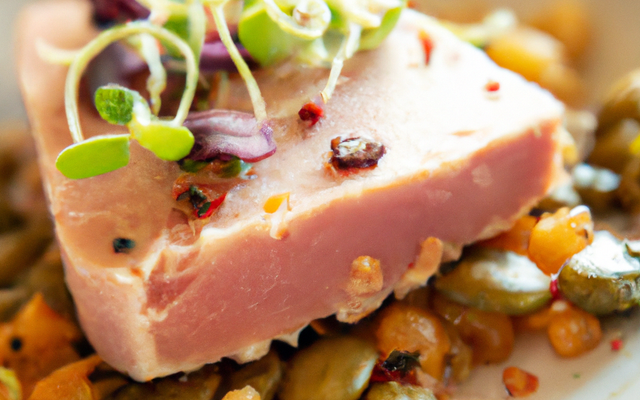 Thon Aztèqua aux fèves fraîches