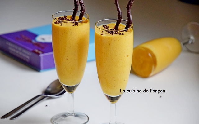 Mousse au chocolat dulcey et blancs d'œufs