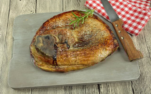 Rouelle de porc à la plancha