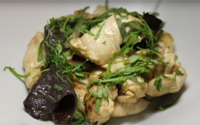 Emincé de dinde à la chinoise