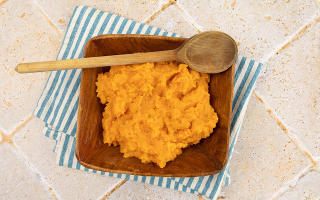 Purée de potimarron et pommes de terre