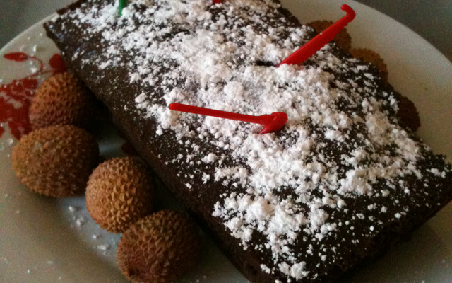 Goûter au chocolat pour Noël