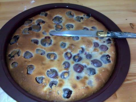 Clafoutis aux cerises express