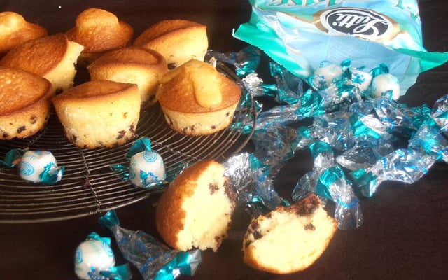 Moelleux menthise et pépite de chocolat