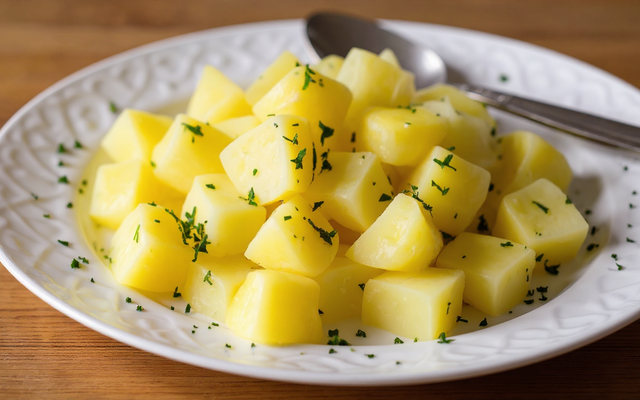 Pommes de terre vapeur maison
