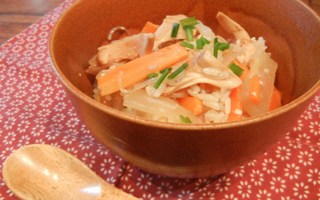 Riz aux légumes et pied de mouton