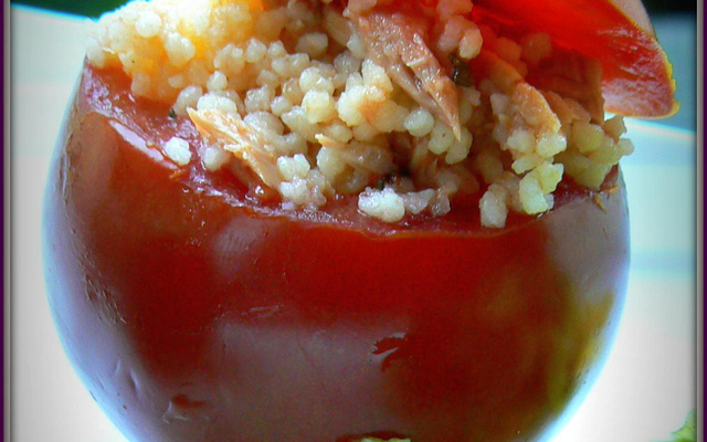 Tomate farcie au thon