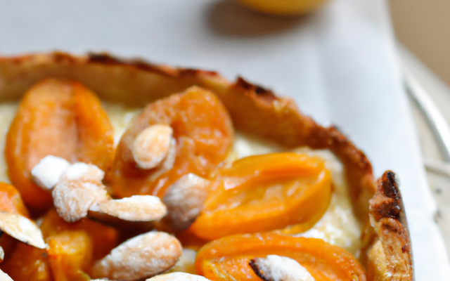 Tarte amandine aux abricots économique