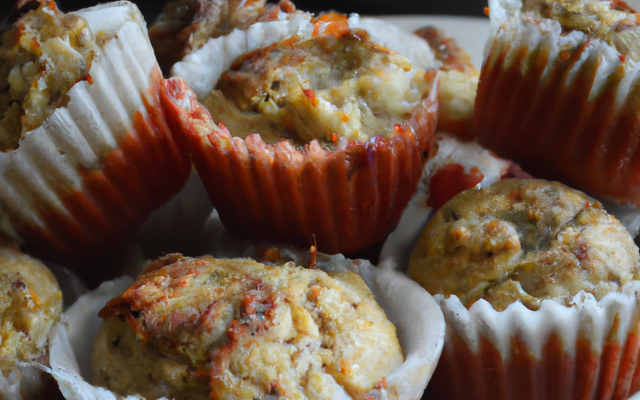 Muffins aux tomates séchées et fromage de chèvre