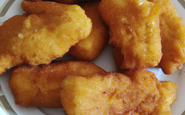 Beignets au poisson (sans friture)