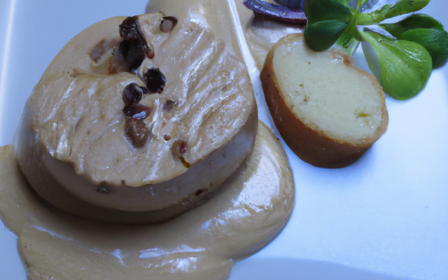 Foie de veau au roquefort papillon