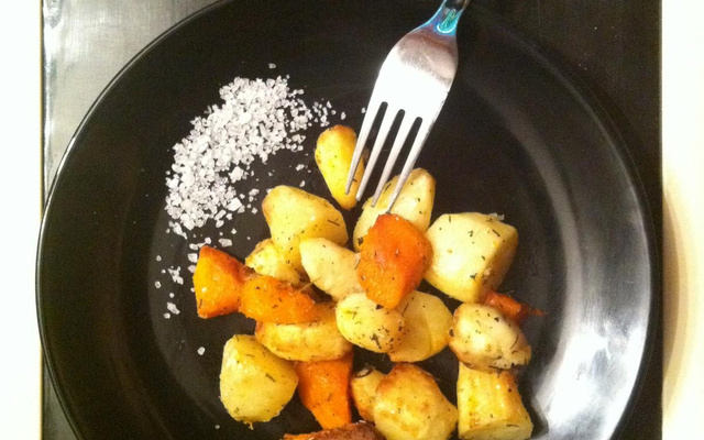 Sauté de cerfeuil tubéreux