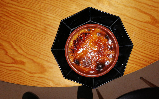 Crème brulée  coco