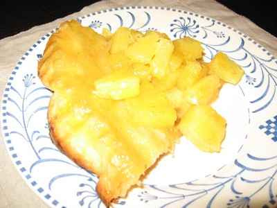 Tarte Tatin à l'ananas très facile