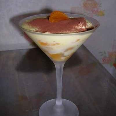 Tiramisu à l'orange