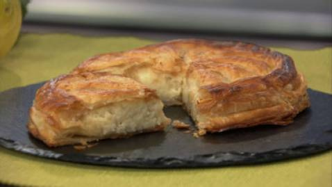 Tourte au citron et aux amandes