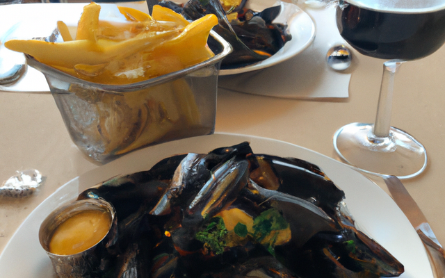 Moules marinières et frites comme en Belgique !