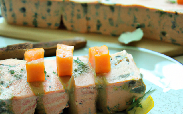 Terrine de saumon à la mimolette