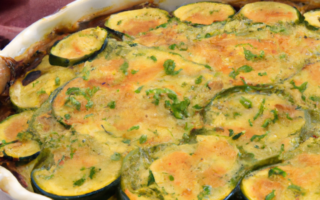 Gratin de courgettes de grand-mère