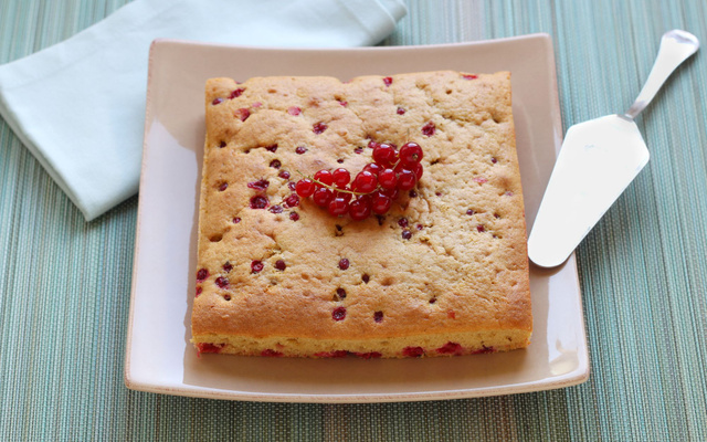 Moelleux amandes et groseilles