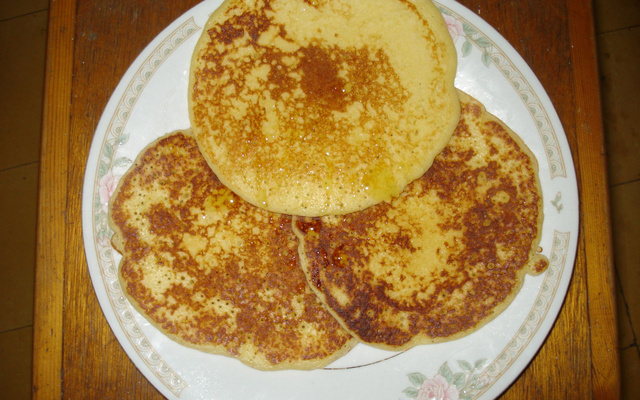 Pancakes au miel