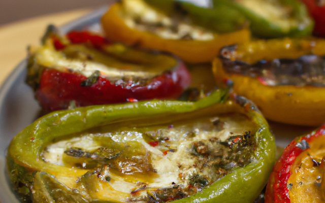 Poivrons grillés à l'huile d'olive