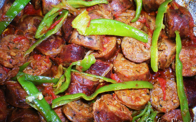 Rougail saucisse fumée