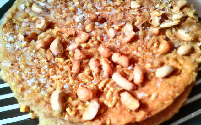 Gâteau cacahuète extra bon ...sans eau !