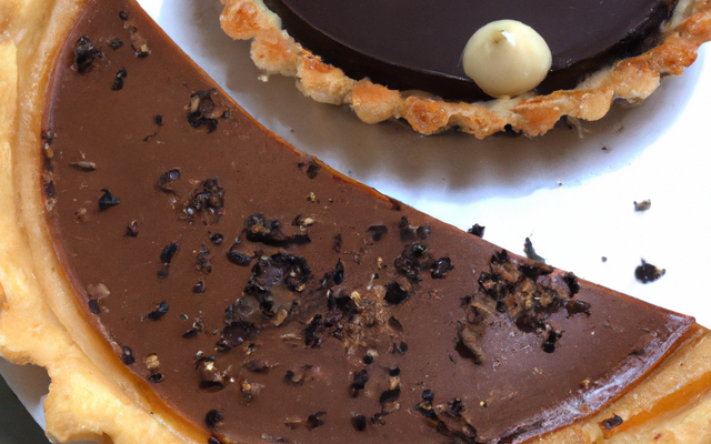 Tarte légère au chocolat pralinoise et chocolat noir