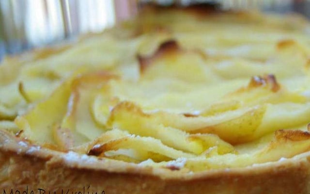 Tarte aux pommes minceur