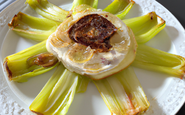 Tatin d'endives au fromage Pur Brebis des Pyrénées