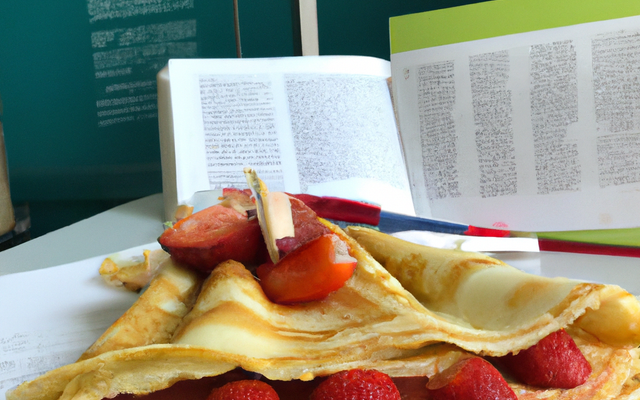 Crêpe aux fraises Tagada