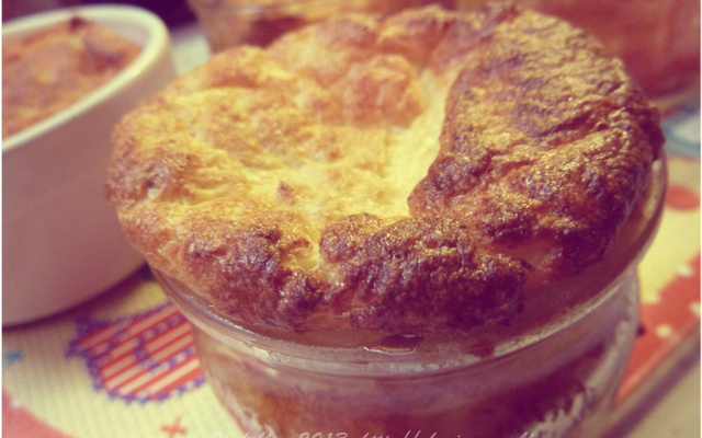 Soufflé de purée et poulet