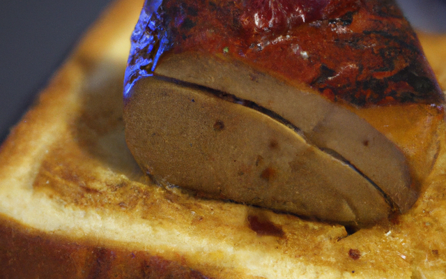 Foie gras poêlé au pain d'épices