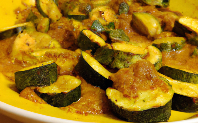 Courgettes au curry gourmandes